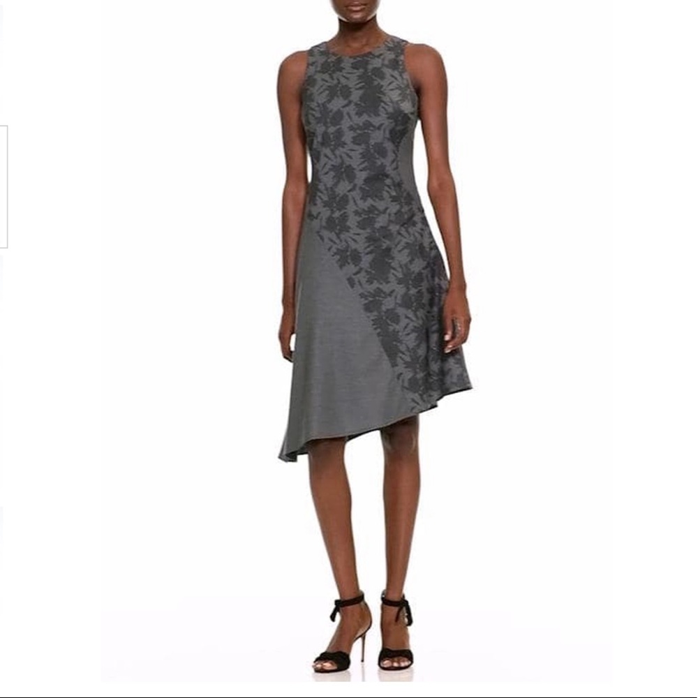 BANANA REPUBLIC Color-blocked Asymmetrical Dress - Picture 3 of 4